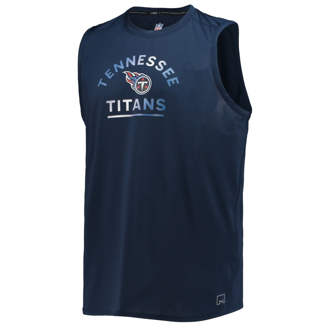 Tennessee Titans MSX by Michael Strahan Rebound Tank Top Navy - NFL