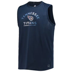 Tennessee Titans MSX by Michael Strahan Rebound Tank Top Navy - NFL