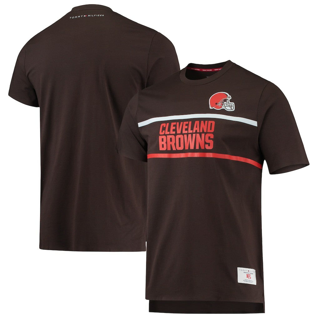 Cleveland Browns Tommy Hilfiger The Travis T-Shirt Brown - NFL