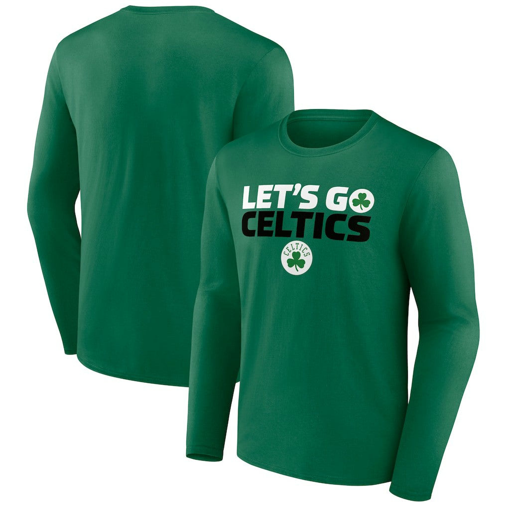 NBA - Boston Celtics Tip-Off Long Sleeve T-Shirt - Kelly Green