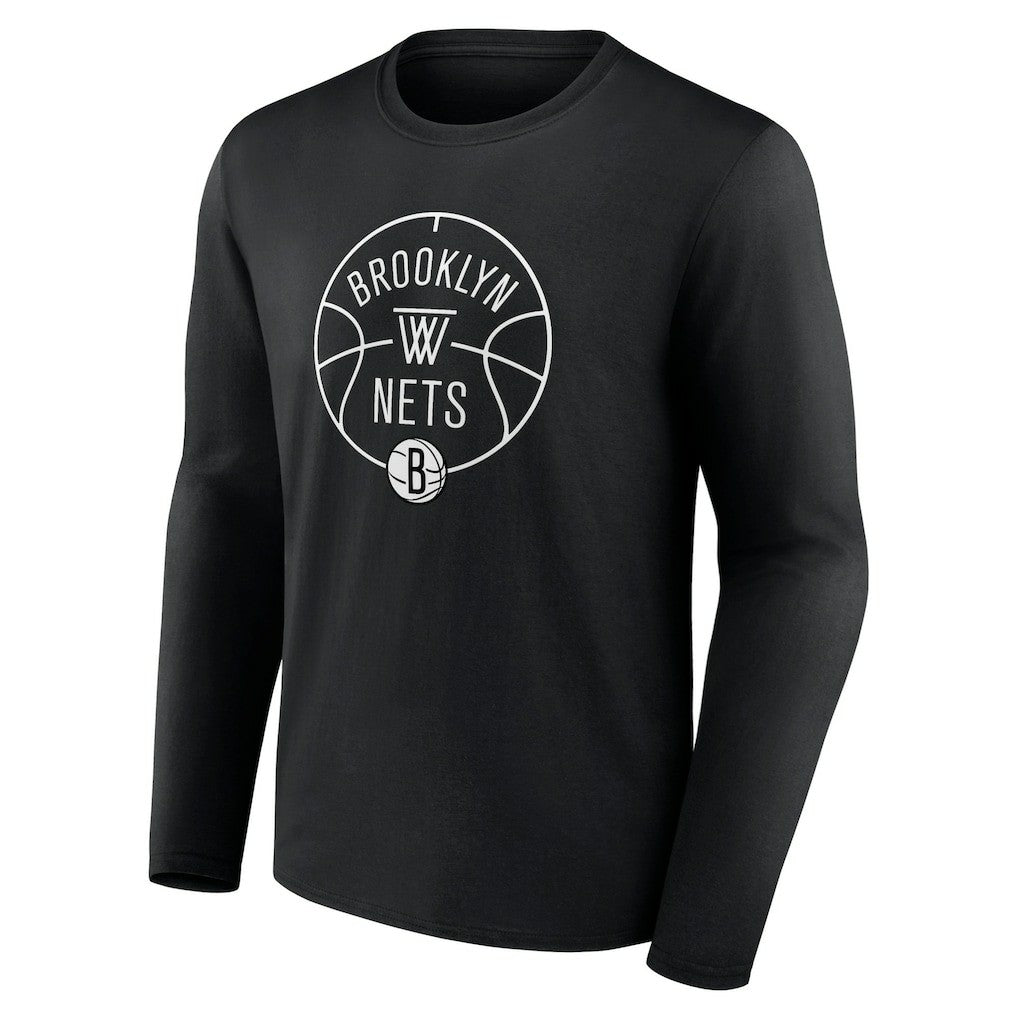 NBA - Brooklyn Nets Tip-Off Long Sleeve T-Shirt - Black