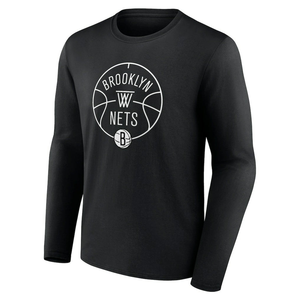 NBA - Brooklyn Nets Tip-Off Long Sleeve T-Shirt - Black