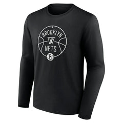 NBA - Brooklyn Nets Tip-Off Long Sleeve T-Shirt - Black