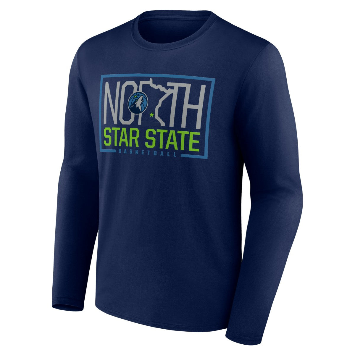 NBA - Minnesota Timberwolves Tip-Off Long Sleeve T-Shirt - Navy