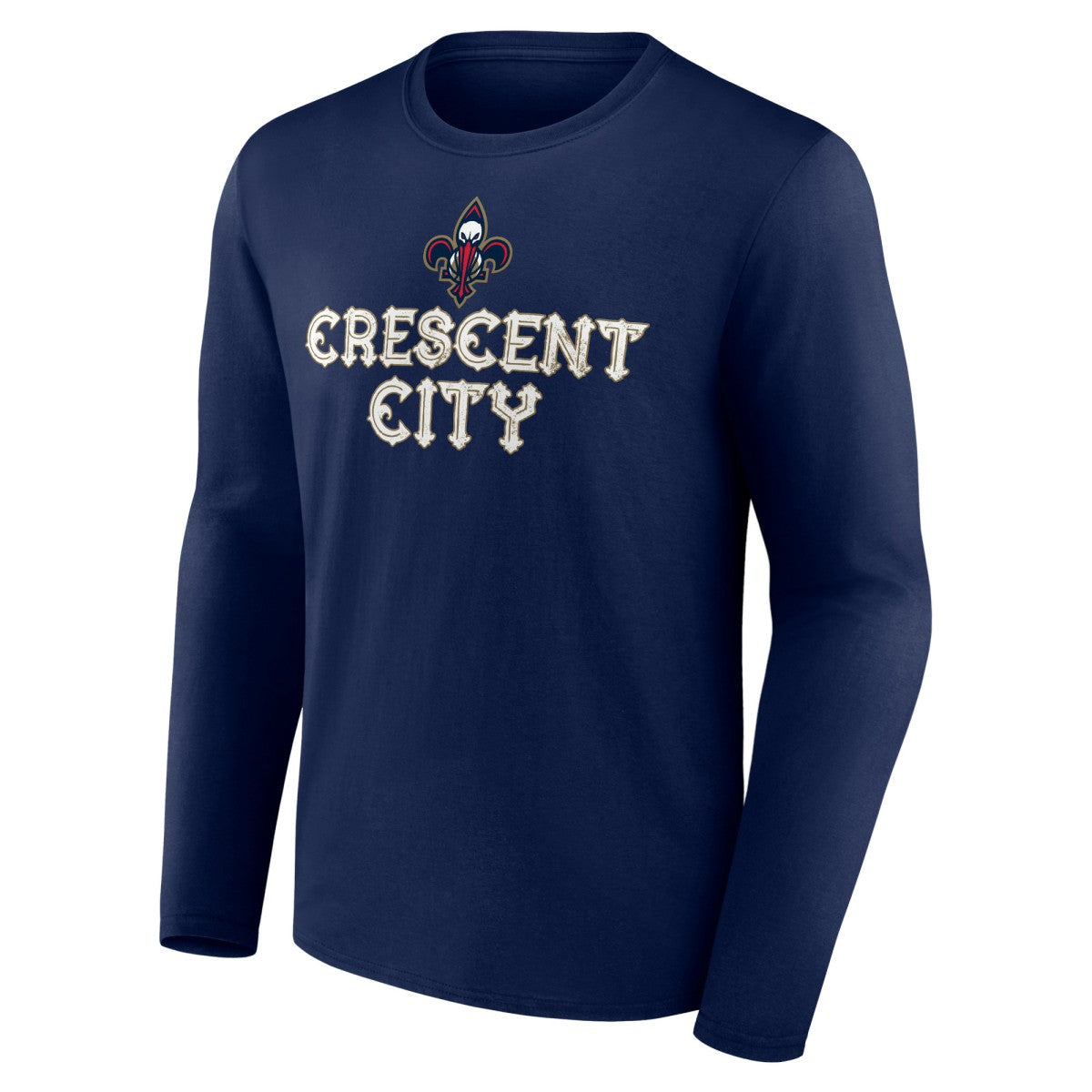 NBA - New Orleans Pelicans Tip-Off Long Sleeve T-Shirt - Navy