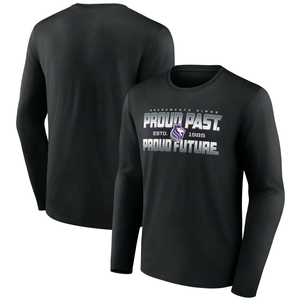 NBA - Sacramento Kings Tip-Off Long Sleeve T-Shirt - Black