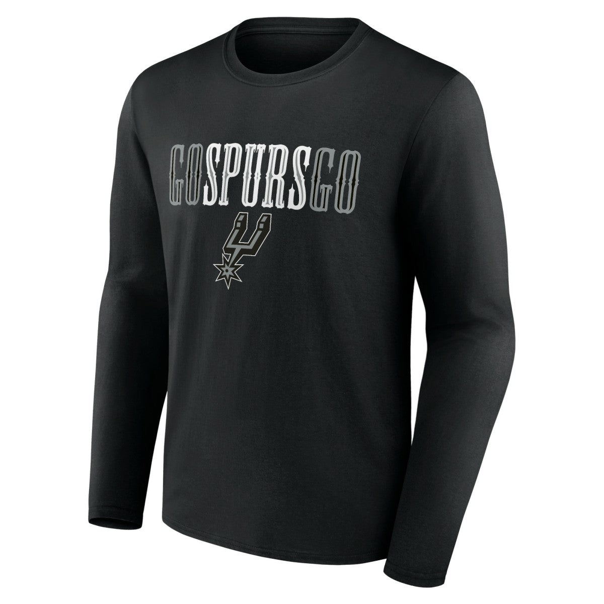 NBA - San Antonio Spurs Tip-Off Long Sleeve T-Shirt - Black