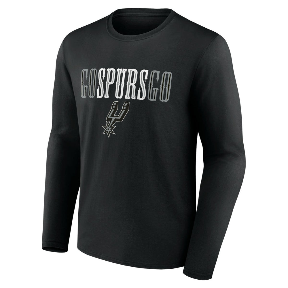NBA - San Antonio Spurs Tip-Off Long Sleeve T-Shirt - Black