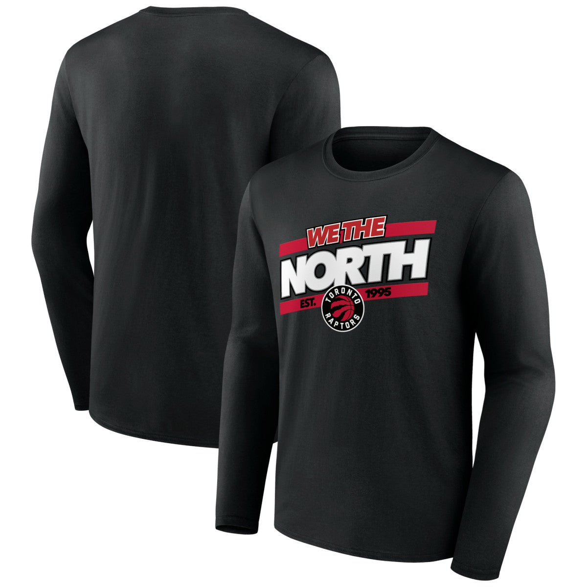 NBA - Toronto Raptors Tip-Off Long Sleeve T-Shirt - Black