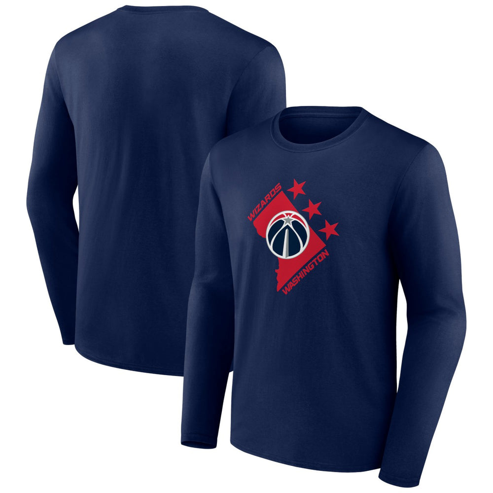 NBA - Washington Wizards Tip-Off Long Sleeve T-Shirt - Navy