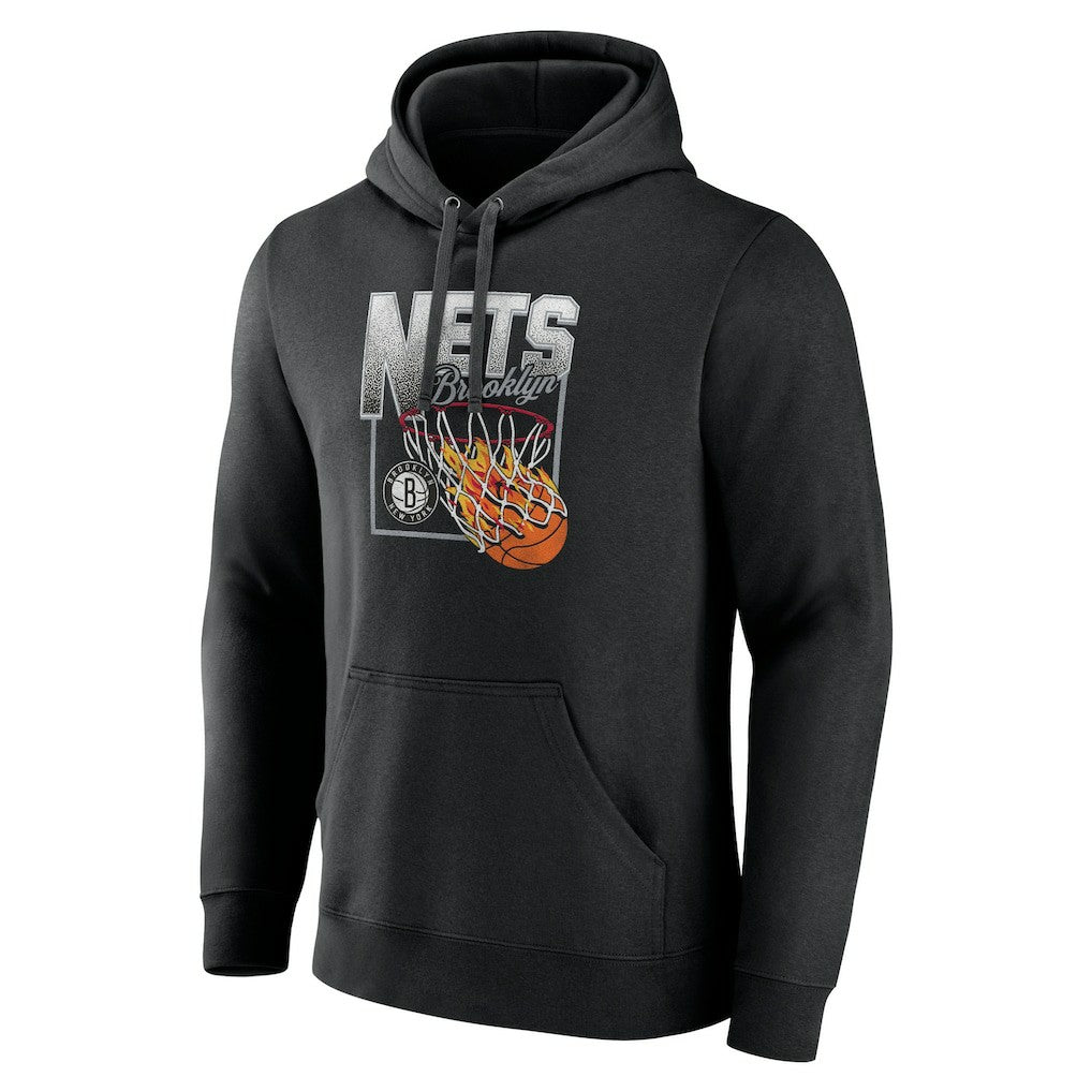 NBA - Brooklyn Nets Alley Oop Pullover Hoodie - Black