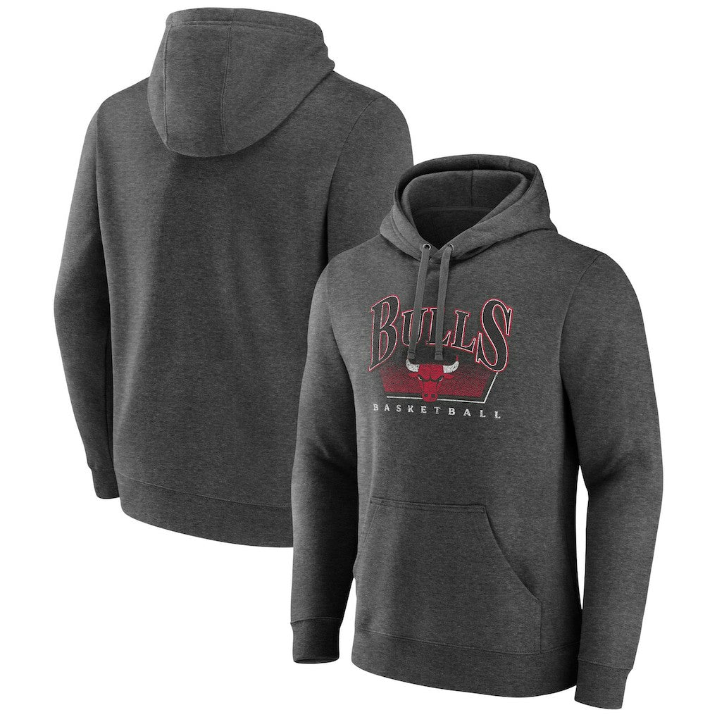 NBA - Chicago Bulls Selection Pullover Hoodie - Charcoal