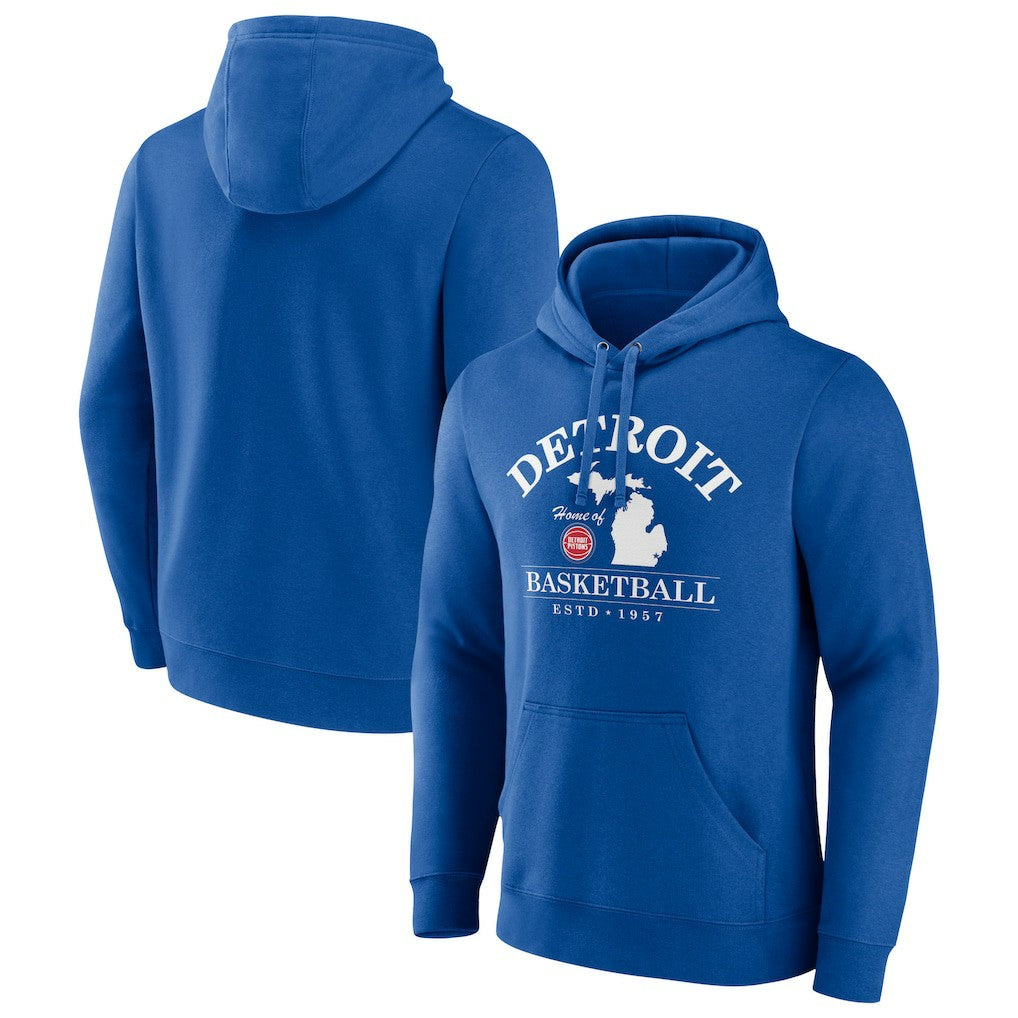 NBA - Detroit Pistons Tip-Off Pullover Hoodie - Royal