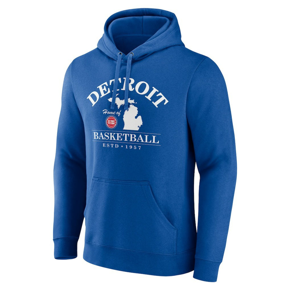 NBA - Detroit Pistons Tip-Off Pullover Hoodie - Royal