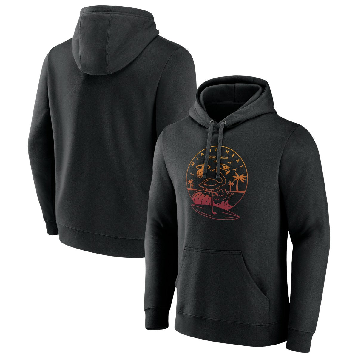 NBA - Miami Heat Tip-Off Pullover Hoodie - Black