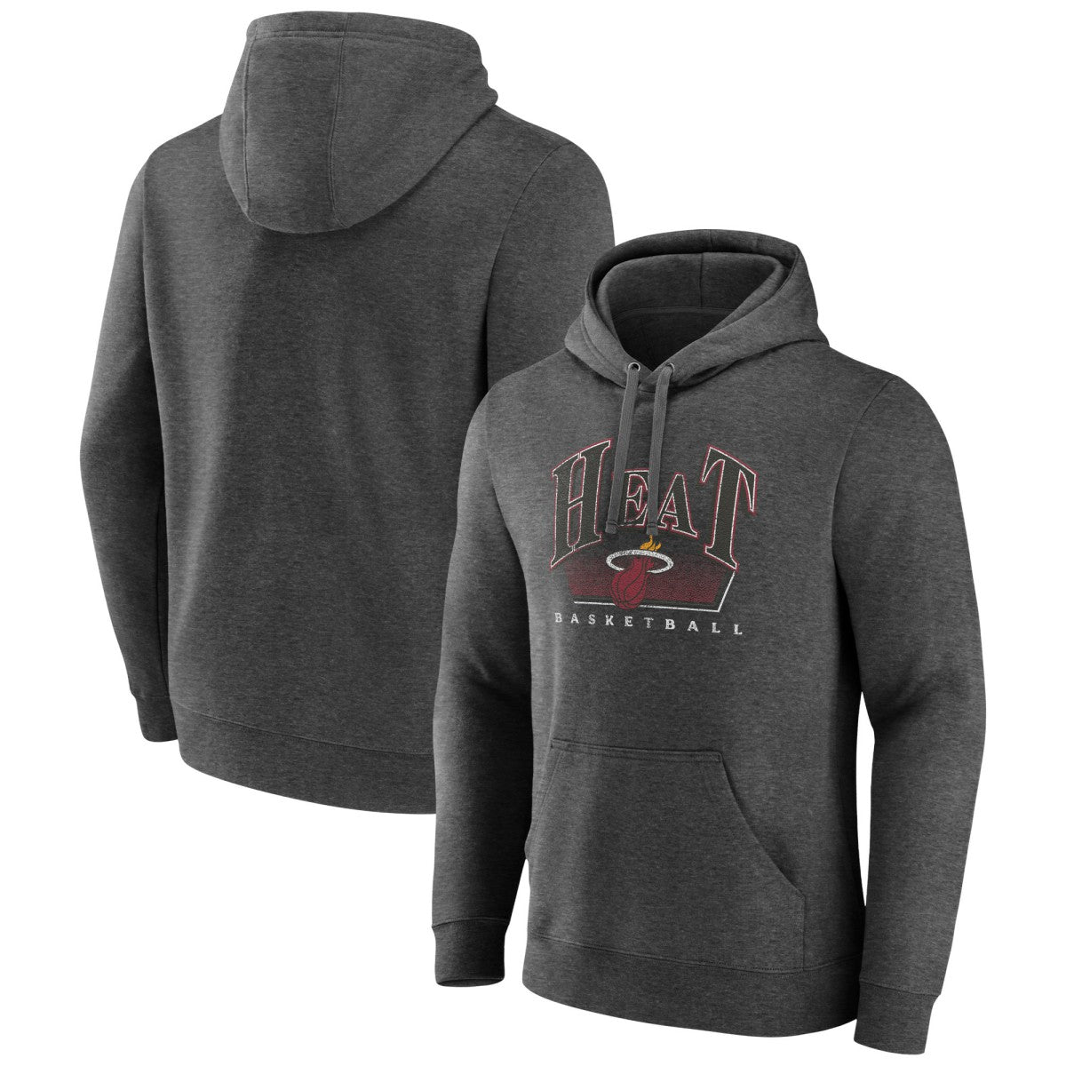 NBA - Miami Heat Selection Pullover Hoodie - Charcoal