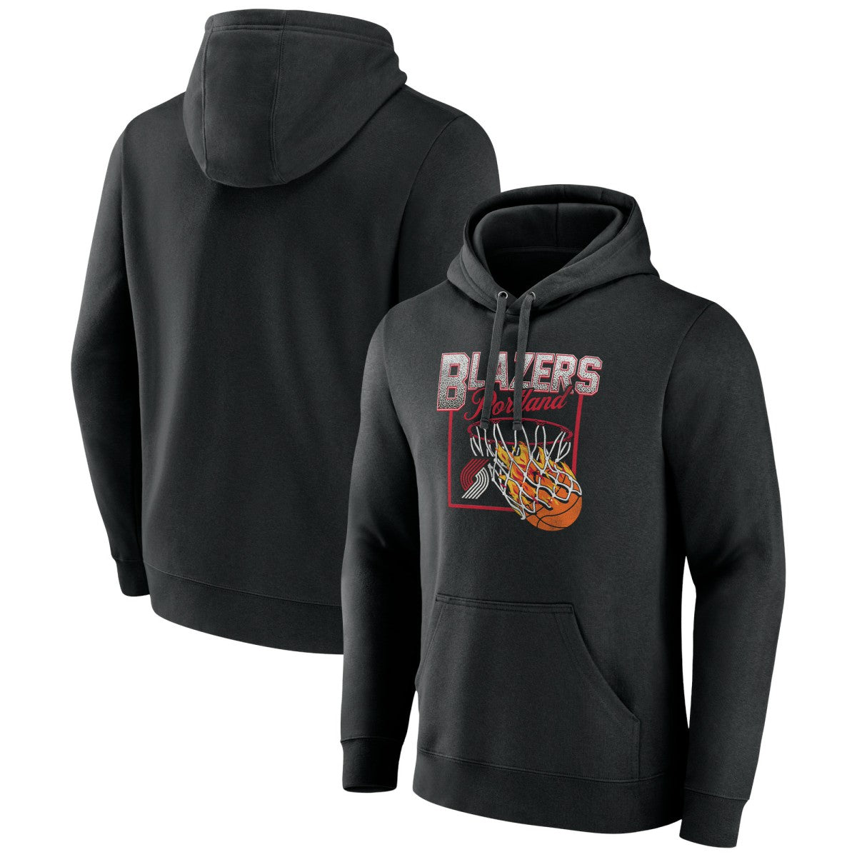 NBA - Portland Trail Blazers Alley Oop Pullover Hoodie - Black