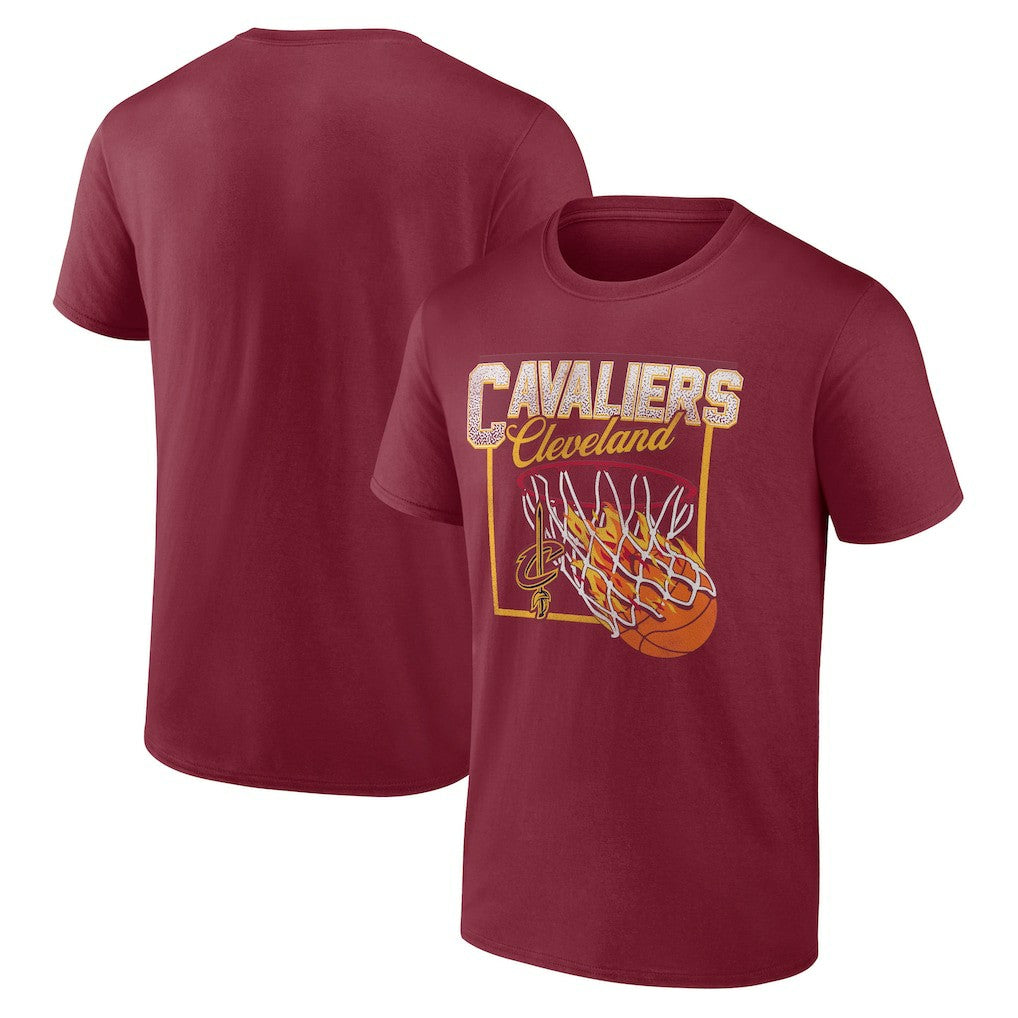 NBA - Cleveland Cavaliers Alley Oop T-Shirt - Wine