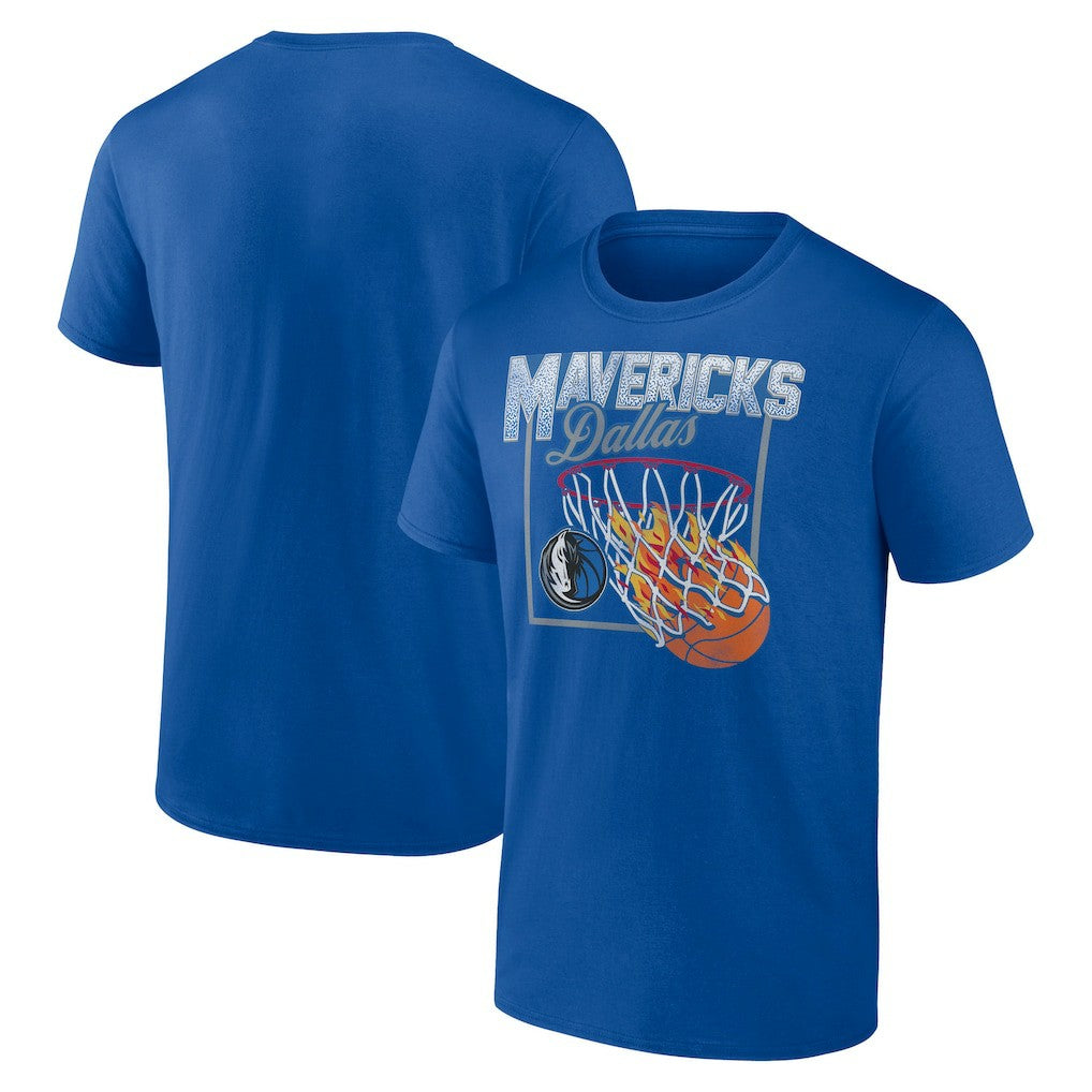 NBA - Dallas Mavericks Alley Oop T-Shirt - Blue