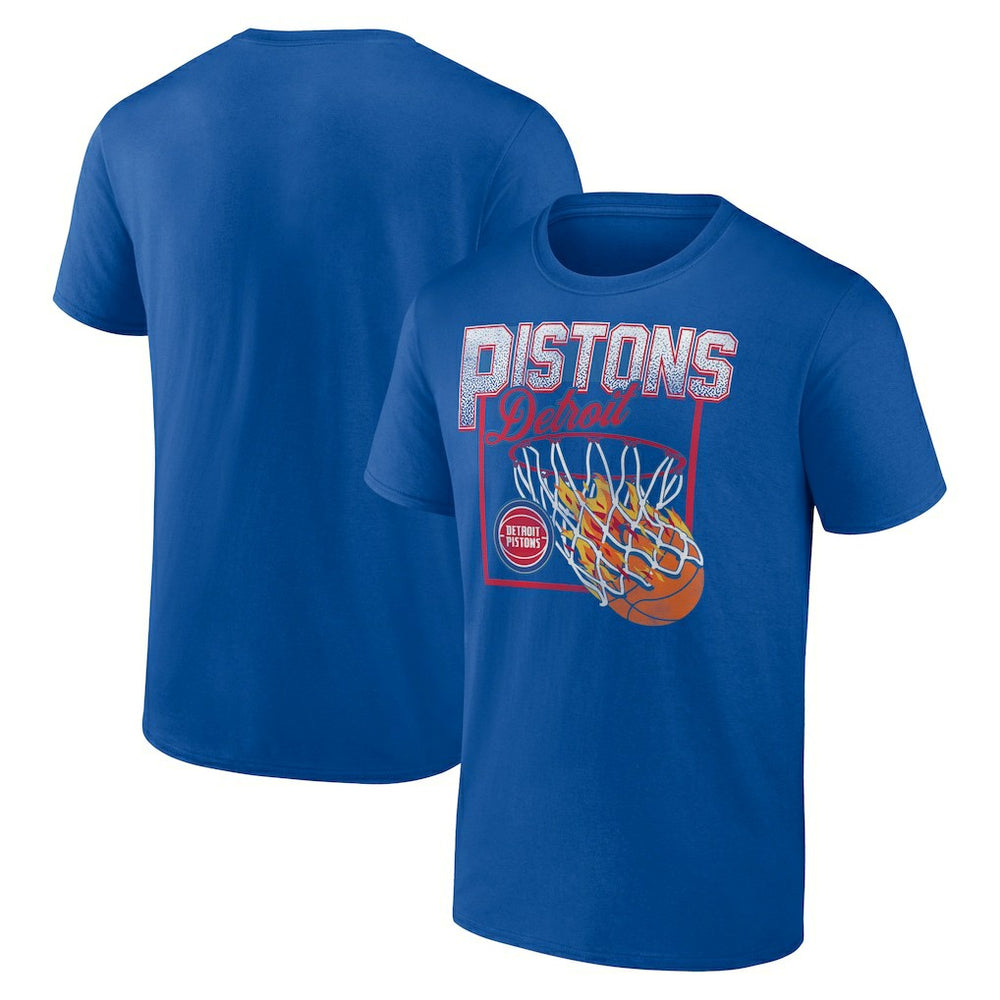 NBA - Detroit Pistons Alley Oop T-Shirt - Blue