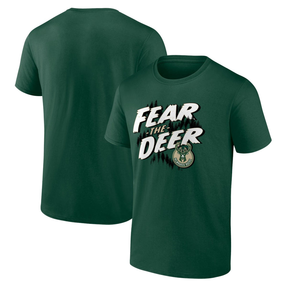 NBA - Milwaukee Bucks Tip-Off T-Shirt - Hunter Green