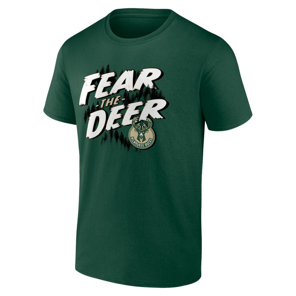 NBA - Milwaukee Bucks Tip-Off T-Shirt - Hunter Green