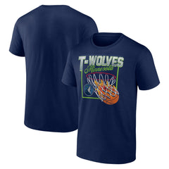 NBA - Minnesota Timberwolves Alley Oop T-Shirt - Navy