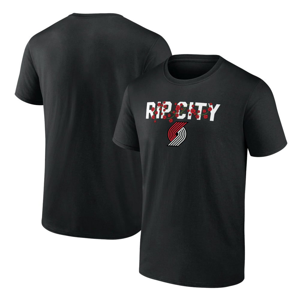 NBA - Portland Trail Blazers Tip-Off T-Shirt - Black