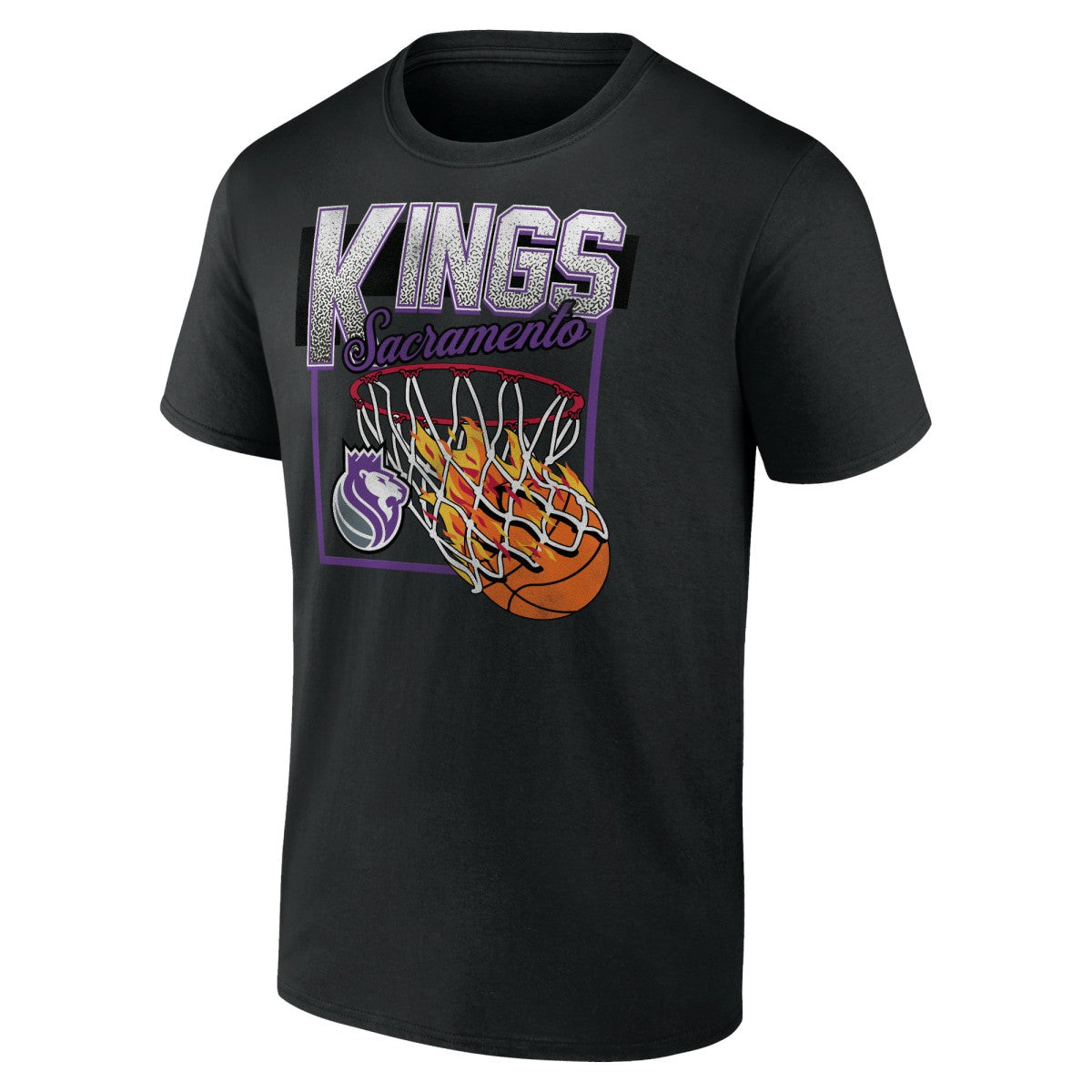 NBA - Sacramento Kings Alley Oop T-Shirt - Black