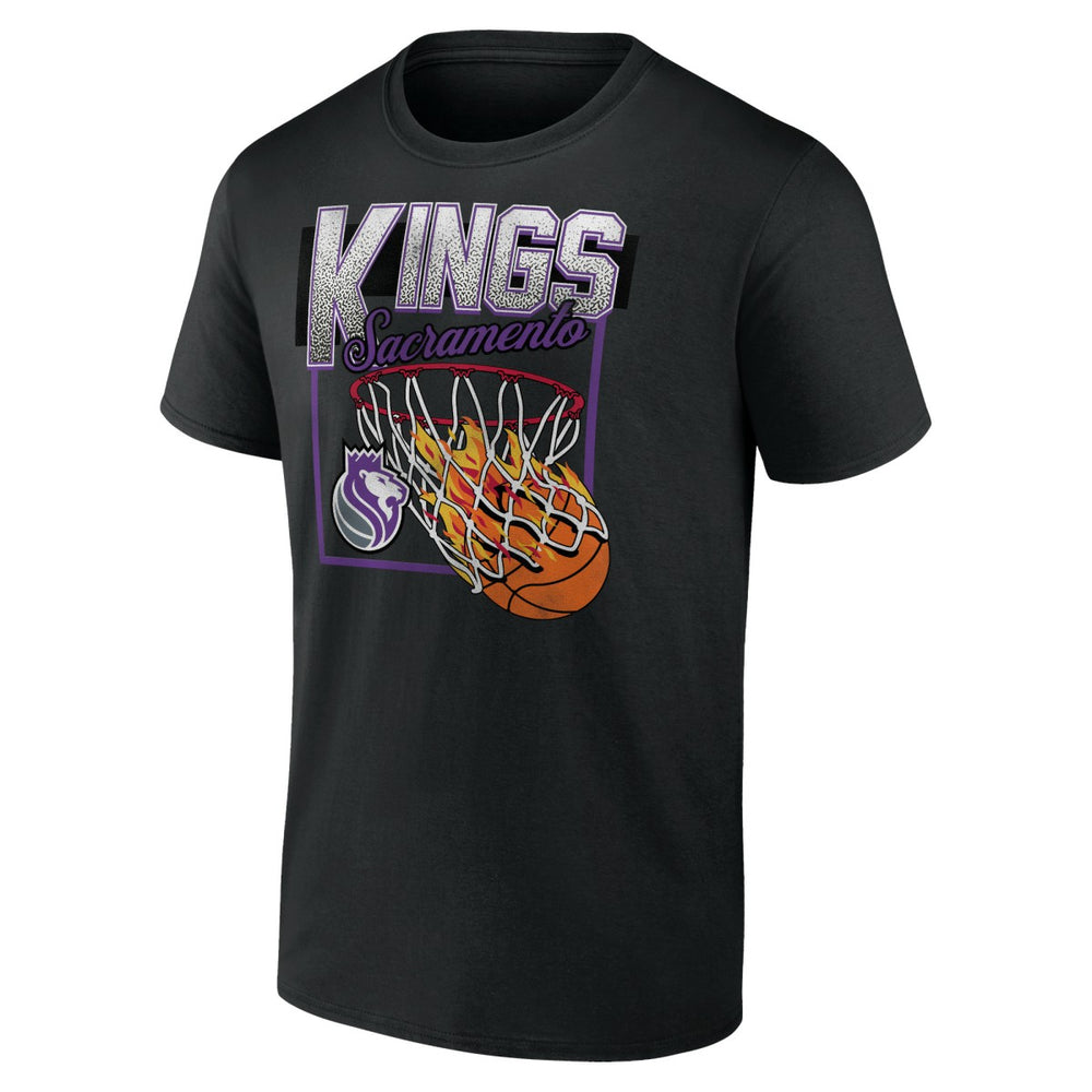 NBA - Sacramento Kings Alley Oop T-Shirt - Black