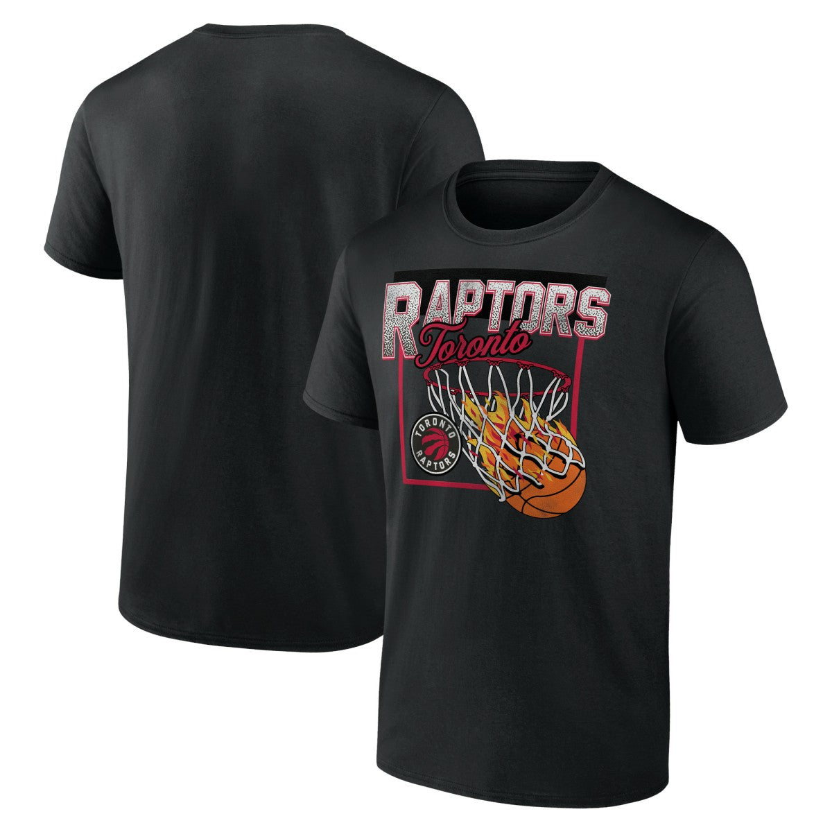 NBA - Toronto Raptors Alley Oop T-Shirt - Black