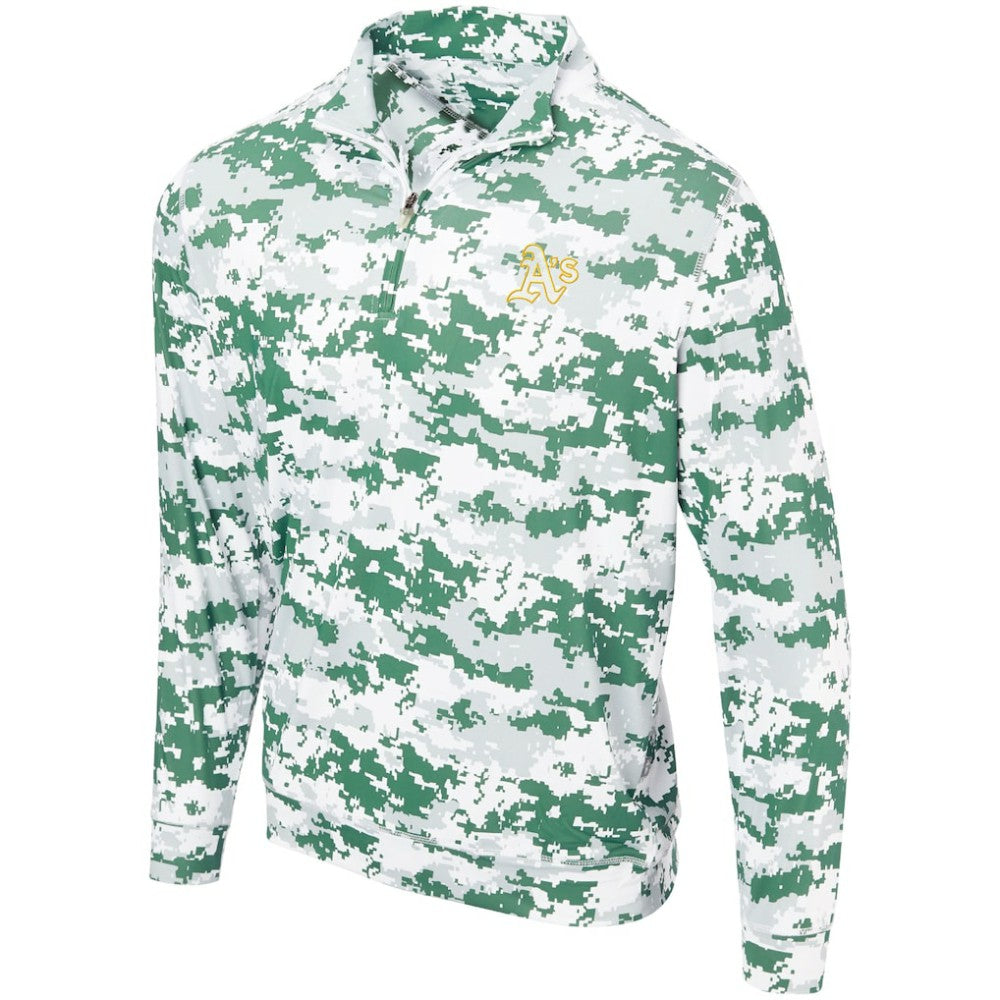 Athletics Digital Camo Performance Quarter-Zip Pullover Jacket for sale
