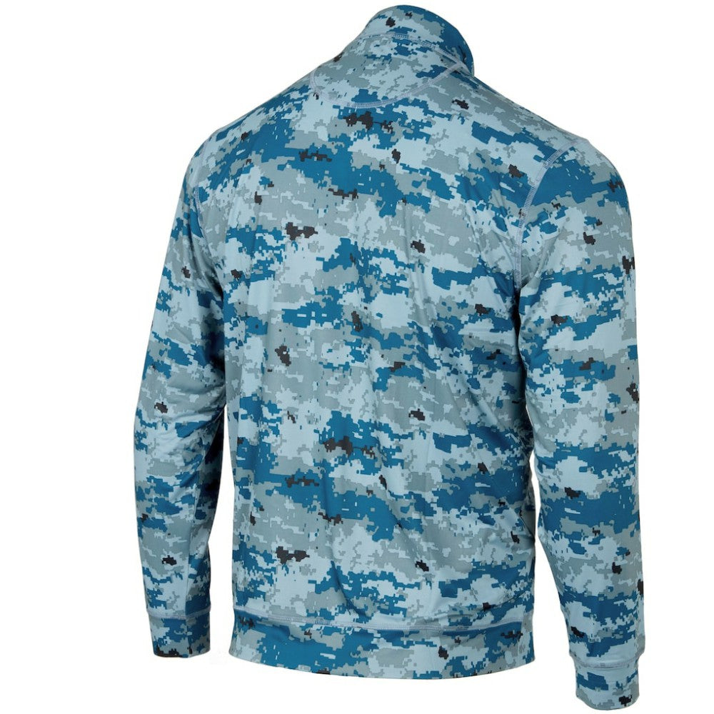 Tampa Bay Rays Digital Camo Performance Quarter-Zip Pullover Jacket Sale