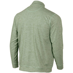 Seattle Mariners Peached Marled Yarn Quarter-Zip Pullover Jacket Clearance