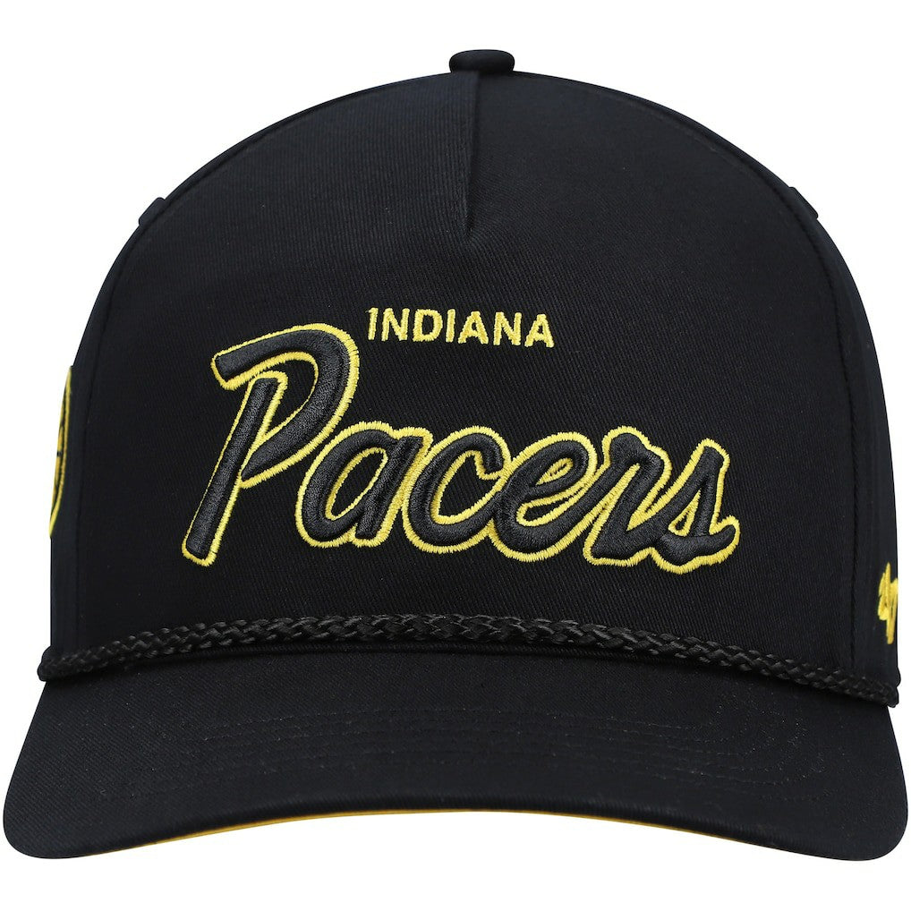 47 brand - Indiana Pacers '47 Crosstown Script Hitch Snapback Hat - Black