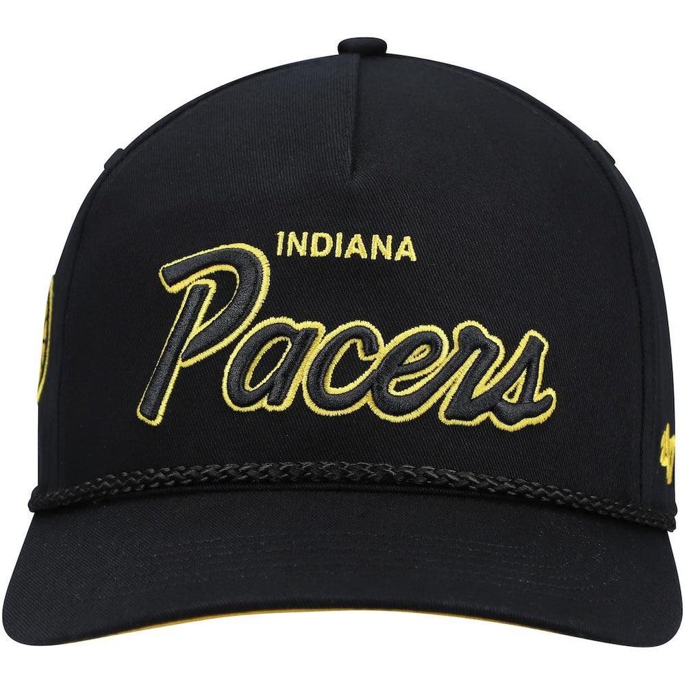 47 brand - Indiana Pacers '47 Crosstown Script Hitch Snapback Hat - Black