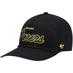 47 brand - Indiana Pacers '47 Crosstown Script Hitch Snapback Hat - Black