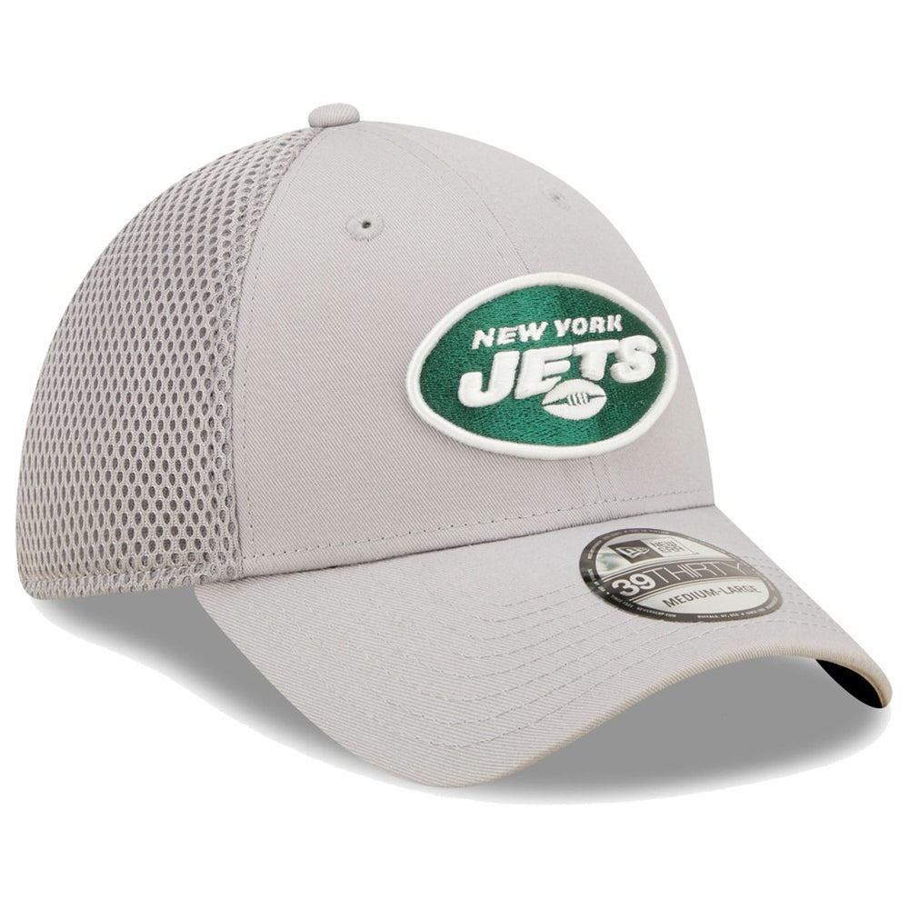 New York Jets New Era Team Neo 39THIRTY Flex Hat Gray - NFL