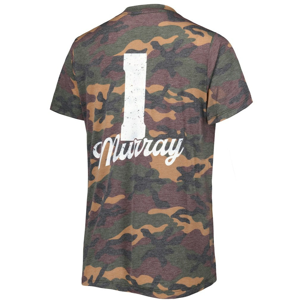 Kyler Murray Arizona Cardinals Majestic Threads Women's Name & Number V-Neck Tri-Blend T-Shirt Camo - NFL