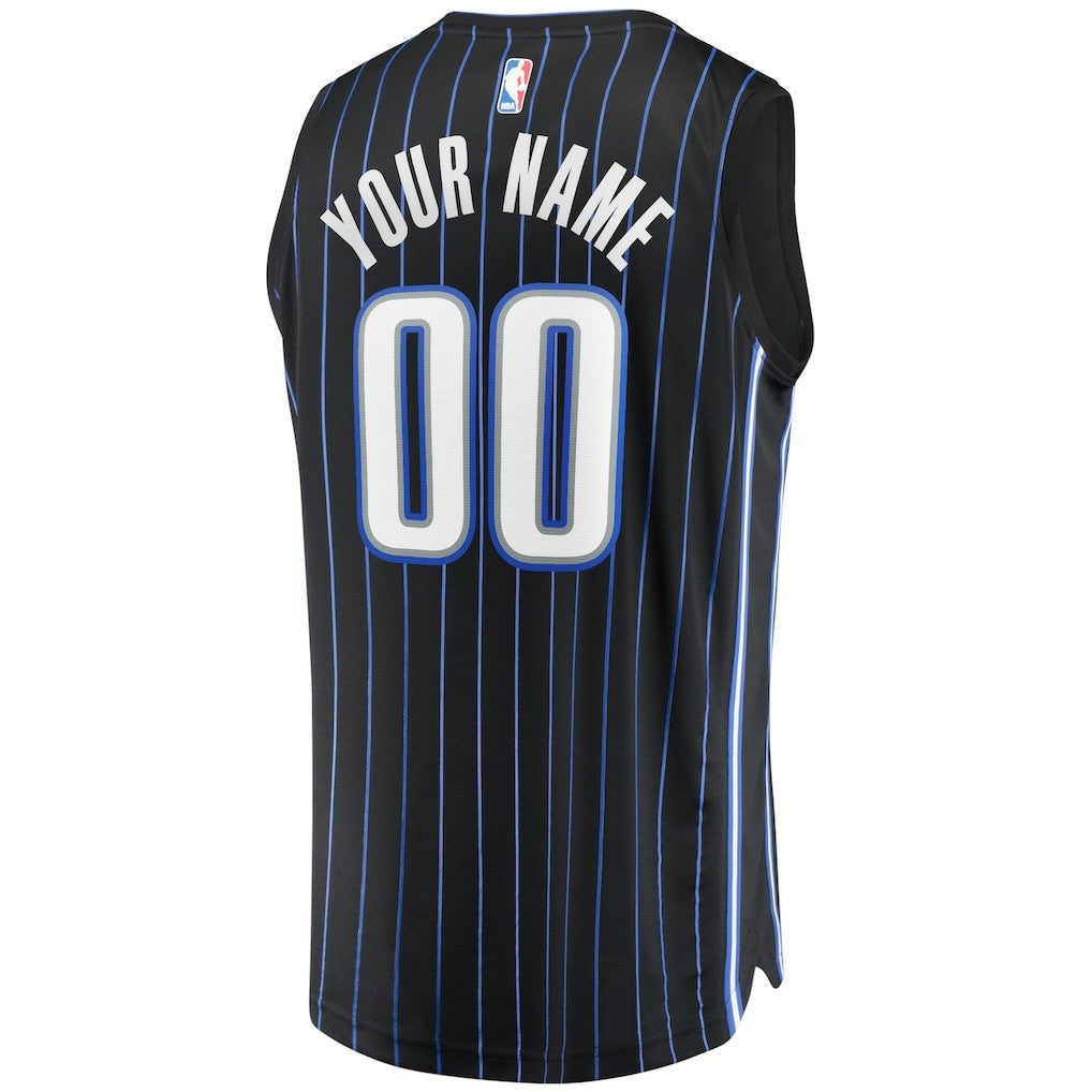 Fanatics - Orlando Magic Youth Fast Break Replica Custom Jersey Black - Icon Edition
