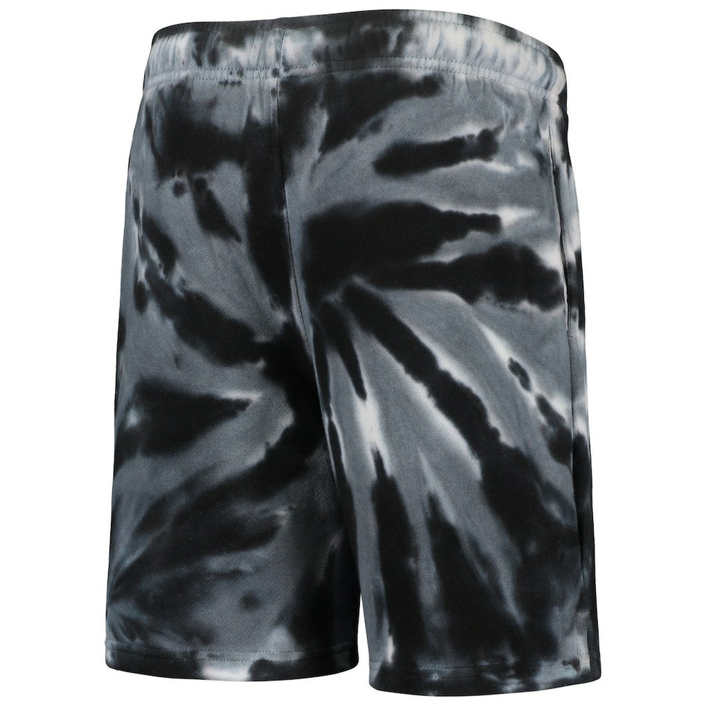 NBA - Brooklyn Nets Youth Santa Monica Tie-Dye Shorts - Black
