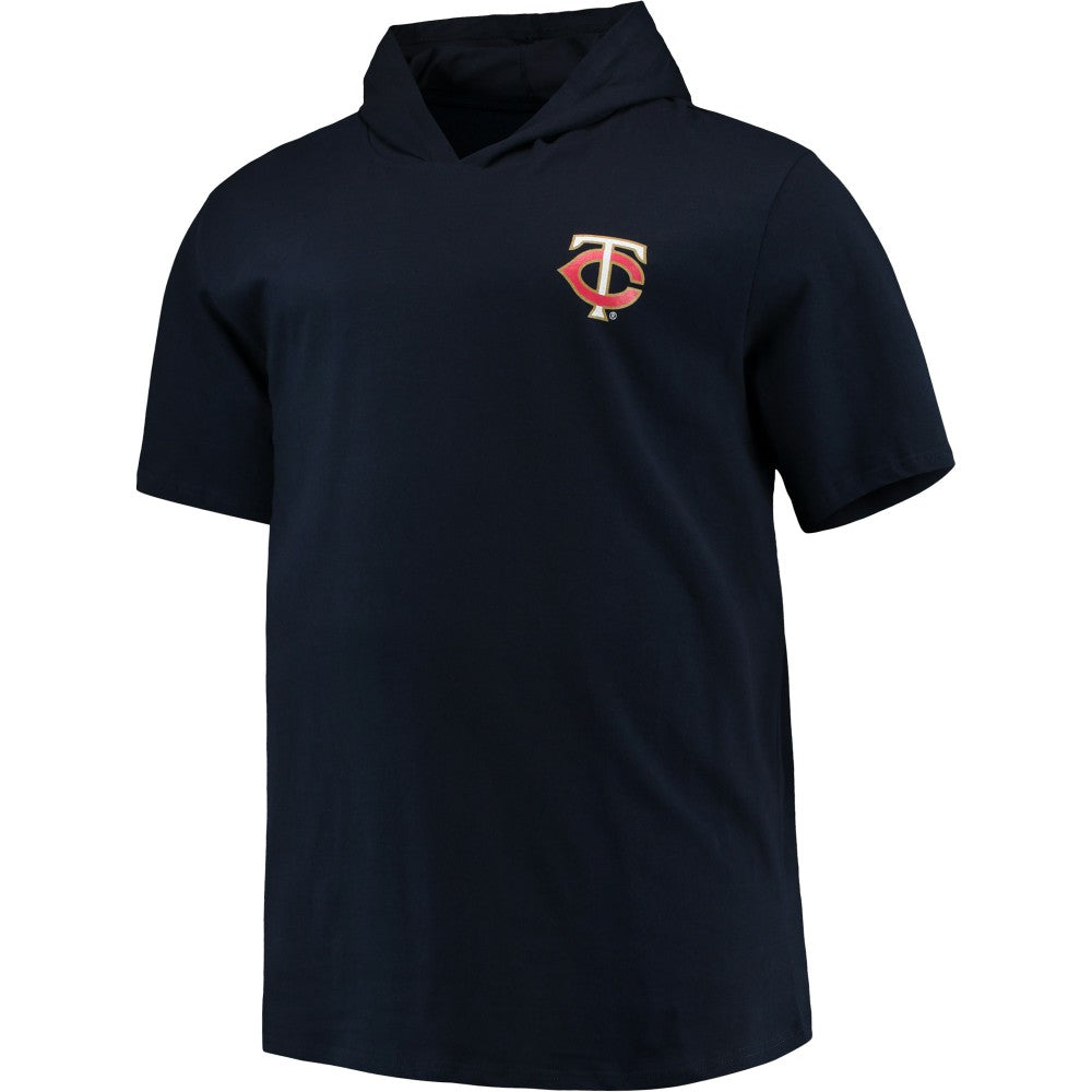 Minnesota Twins Big & Tall Jersey Short Sleeve Pullover Hoodie T-Shirt Clearance