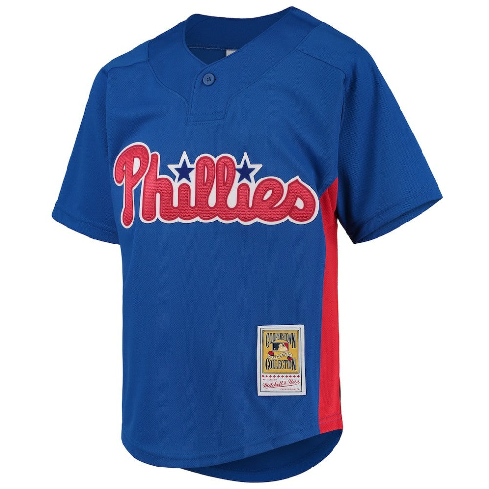 Roy Halladay Philadelphia Phillies Mitchell & Ness Youth Cooperstown Collection Mesh Batting Practice Jersey Near Me
