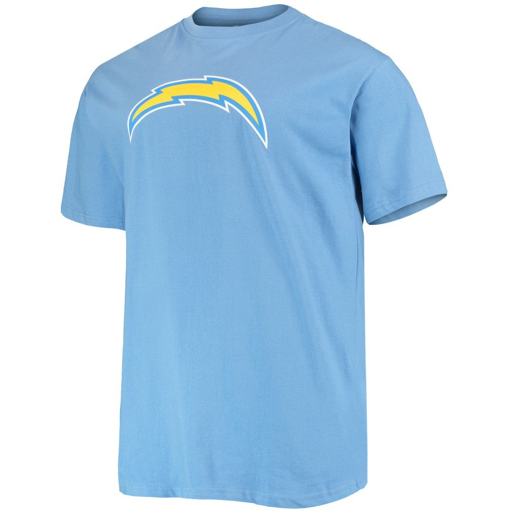 Justin Herbert Los Angeles Chargers Big & Tall Player Name & Number T-Shirt Powder Blue - Fanatics