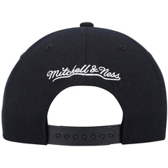 Mitchell & Ness - Brooklyn Nets Hardwood Classics Script 2.0 Snapback Hat - Black