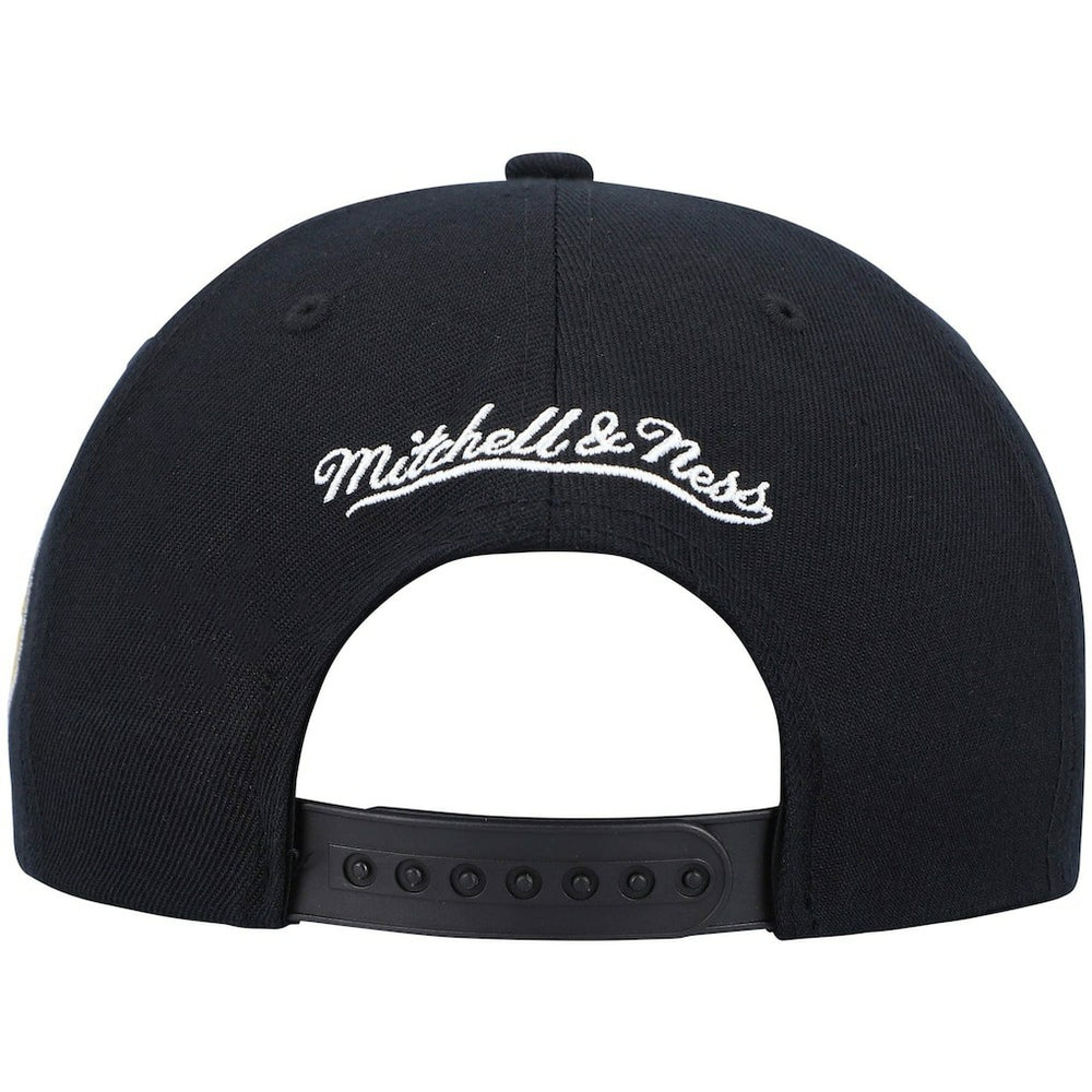 Mitchell & Ness - Indiana Pacers Hardwood Classics Script 2.0 Snapback Hat - Black