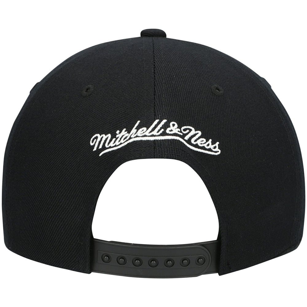 Mitchell & Ness - Miami Heat Hardwood Classics Script 2.0 Snapback Hat - Black