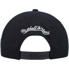Mitchell & Ness - Philadelphia 76ers Hardwood Classics Script 2.0 Snapback Hat - Black