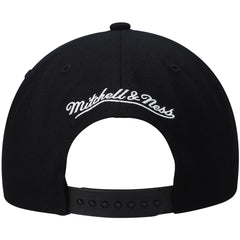 Mitchell & Ness - Utah Jazz Hardwood Classics Script 2.0 Snapback Hat - Black