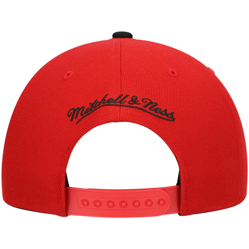 Mitchell & Ness - Miami Heat Hardwood Classics Team Two-Tone 2.0 Snapback Hat - Red/Black